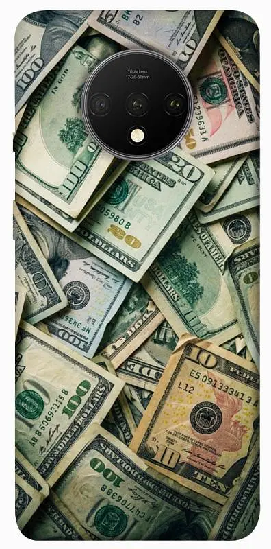 TPU чохол Demsky Dollars для OnePlus 7T