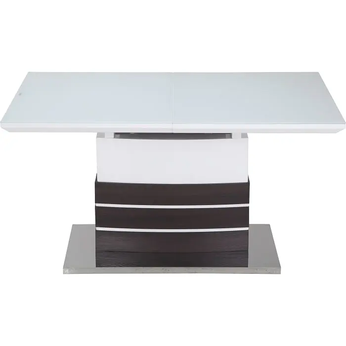 Стіл GT Racer KY8105 (160-200*80*76) White/Wooden - фото 6