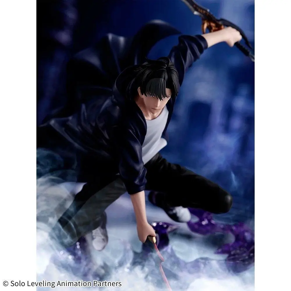 Фігурка Bandai Spirits Solo Leveling Jin Woo Sung Підняття рівня поодинці Сон Джин Ву 13 см BS SL JWS 13 - фото 3