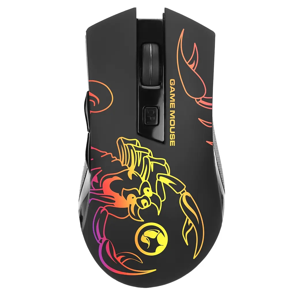 Мышка Marvo M209 LED USB Black (M209) - фото 3