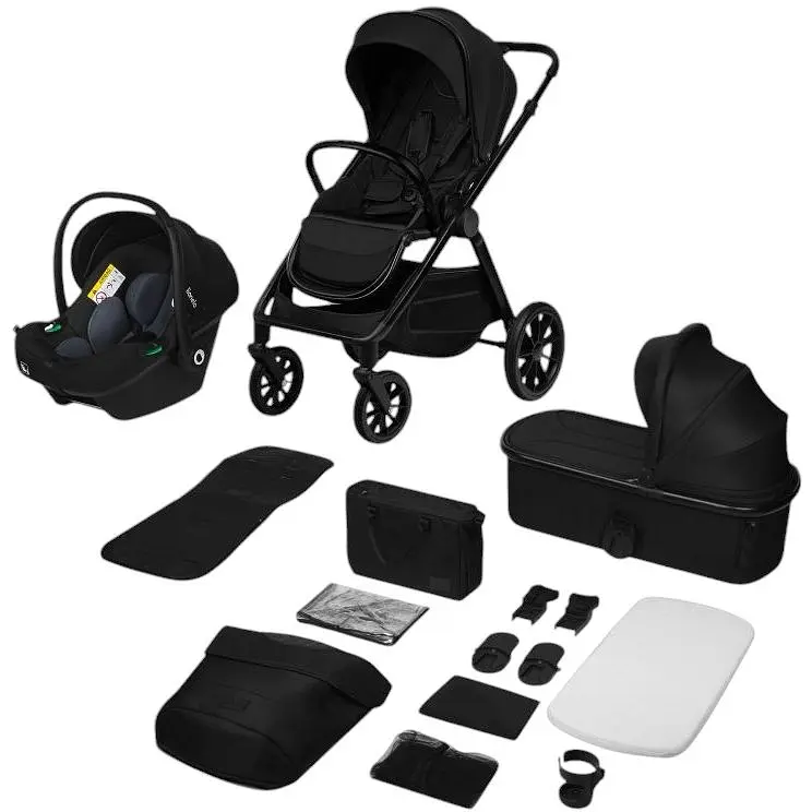 Коляска універсальна Lionelo Layla 3 в 1 black onyx (LO-LAYLA 3IN1 BLACK ONYX) - фото 15