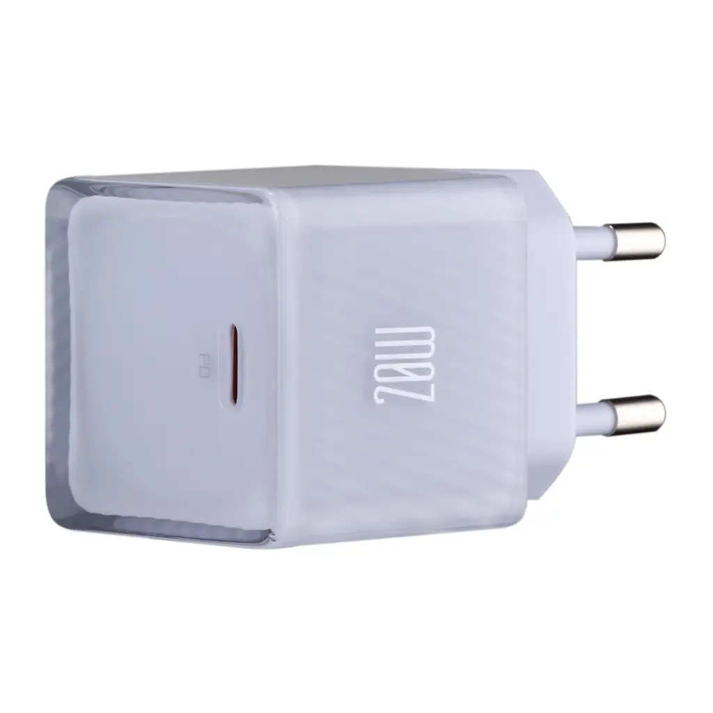 МЗП McDodo 20W Dichromatic GaN PD Fast Charger ( EU Plug ) CH-3773 Purple