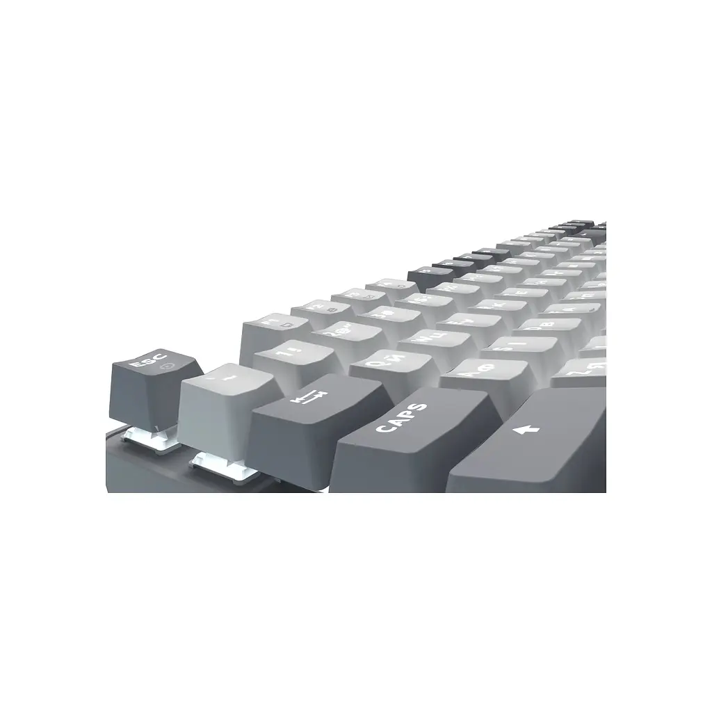Клавіатура GamePro Genesis Metallic MK110G Outemu Red Switch USB UA Gray (MK110G) - фото 5