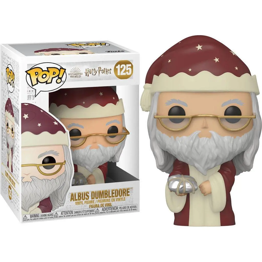 Фігурка Funko Pop Harry Potter Holiday Dumbledore Гаррі Поттер Новорічний Дамблдор 10 см (H P C 125) - фото 2