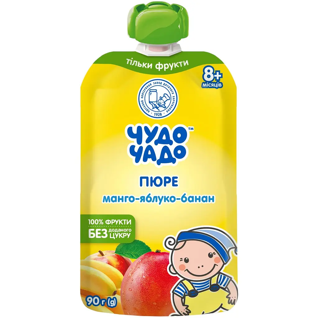 Набір пюре та десертів Чудо-Чадо з різними смаками 720 г (90 г x 8 шт.) - фото 4