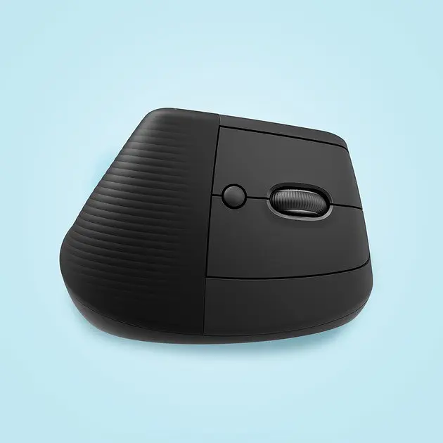 Вертикальна бездротова миша Logitech WRL VERTICAL BLACK Right 910-006494 - фото 2