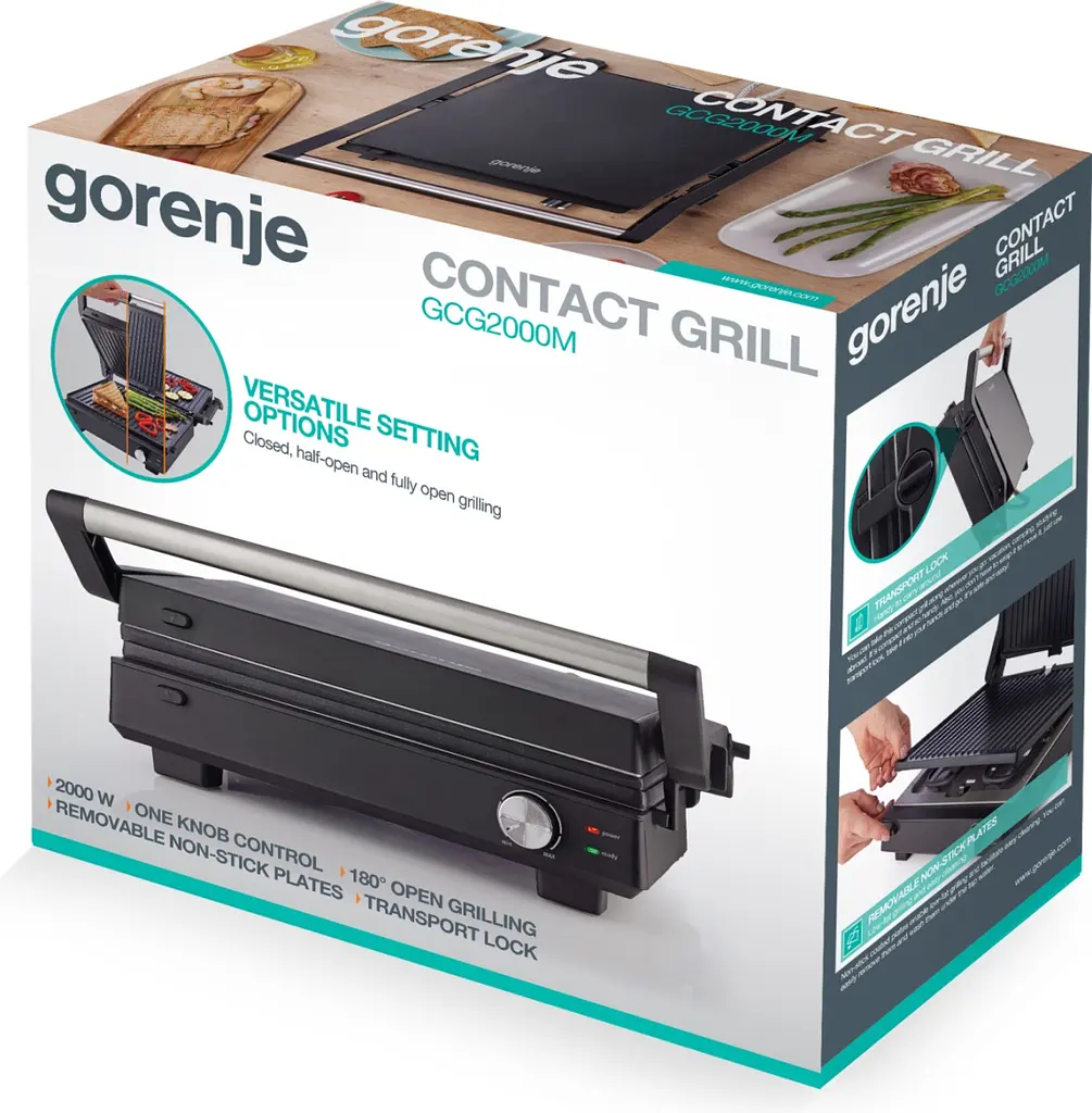 Гриль Gorenje GCG2000M - фото 8