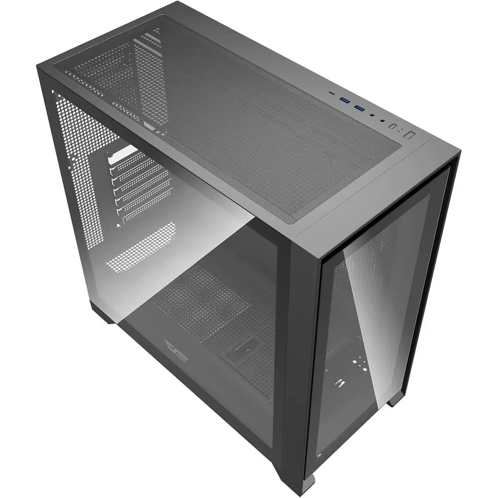 Корпус Darkflash DRX90 Glass Black (DRX90 GLASS Black) - фото 8
