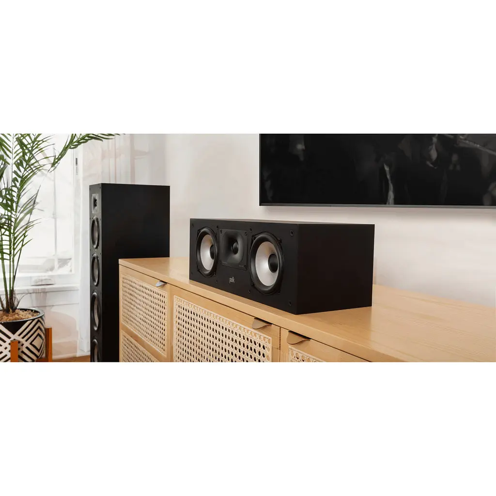 Акустична система центрального каналу Polk Audio Monitor XT30 Black - фото 6