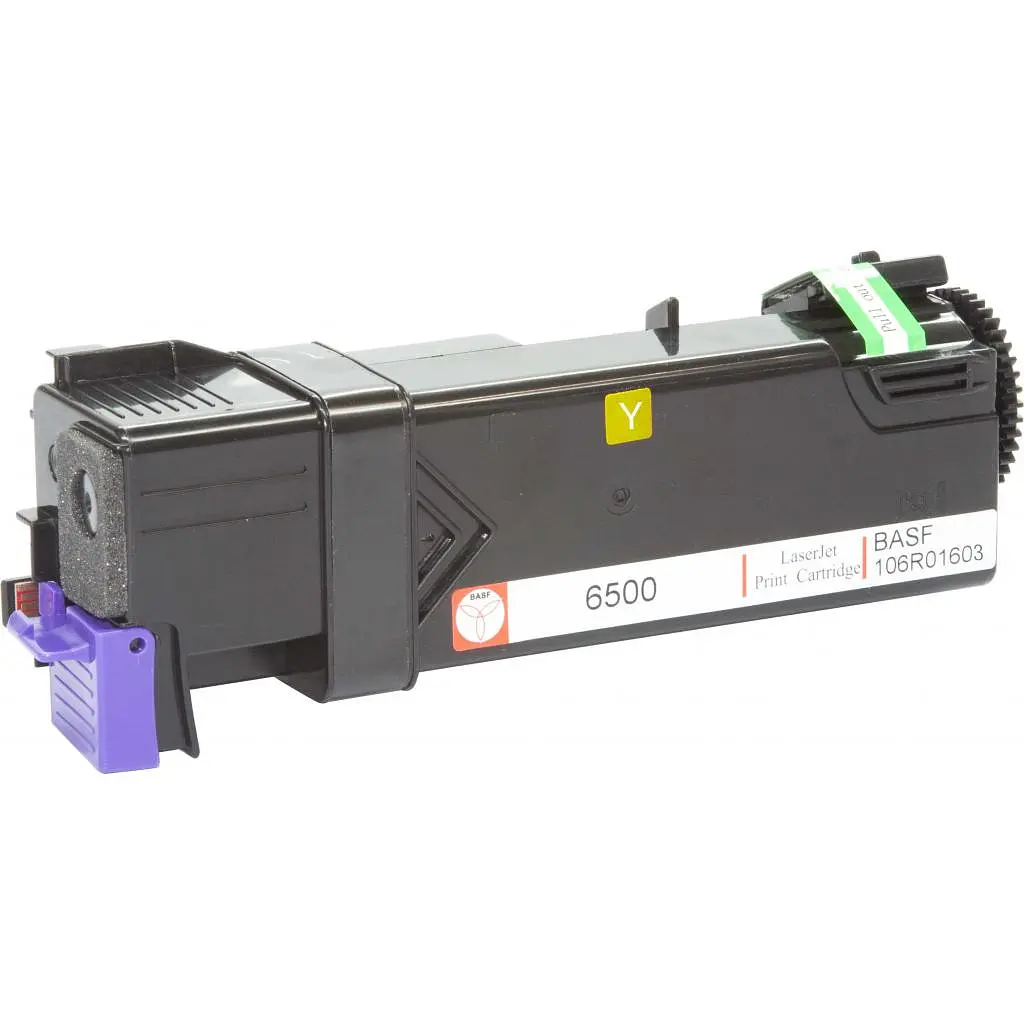 Тонер-картридж BASF Xerox Ph 6500/WC6505 Yellow 106R01603 (KT-106R01603) - фото 3
