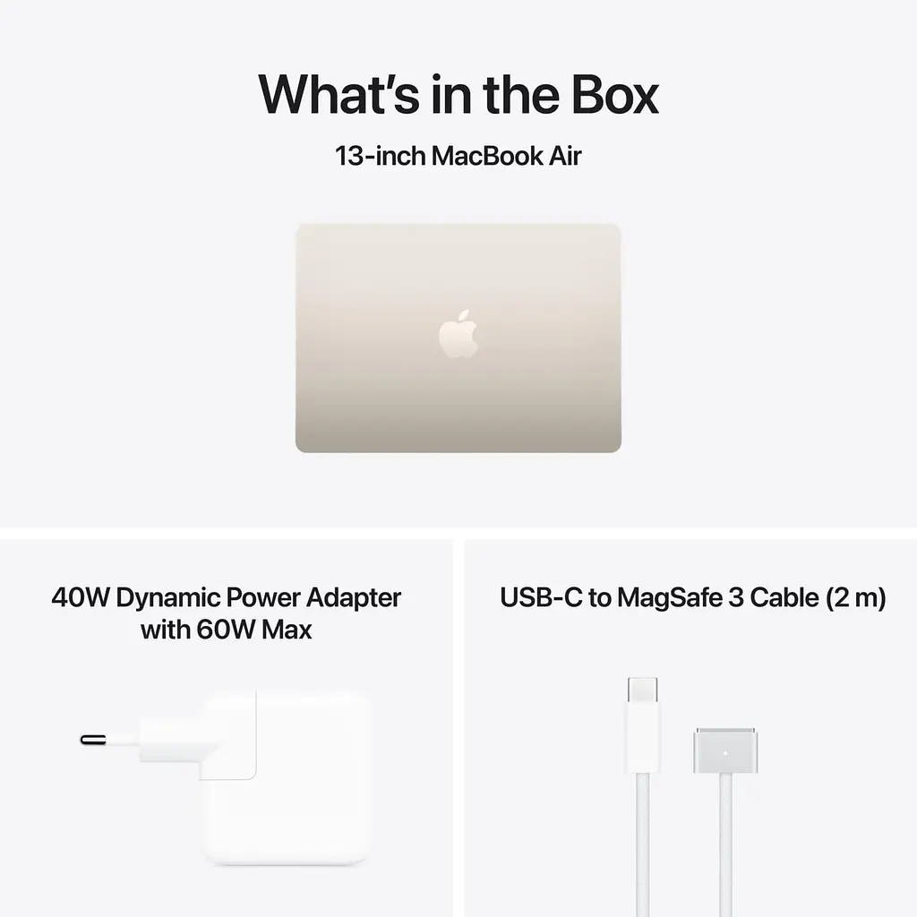 Ноутбук Apple 13.6 MacBook Air / M5/16GB/1TB/UMA/MacOS/Starlight (MDHC4UA/A) - фото 9