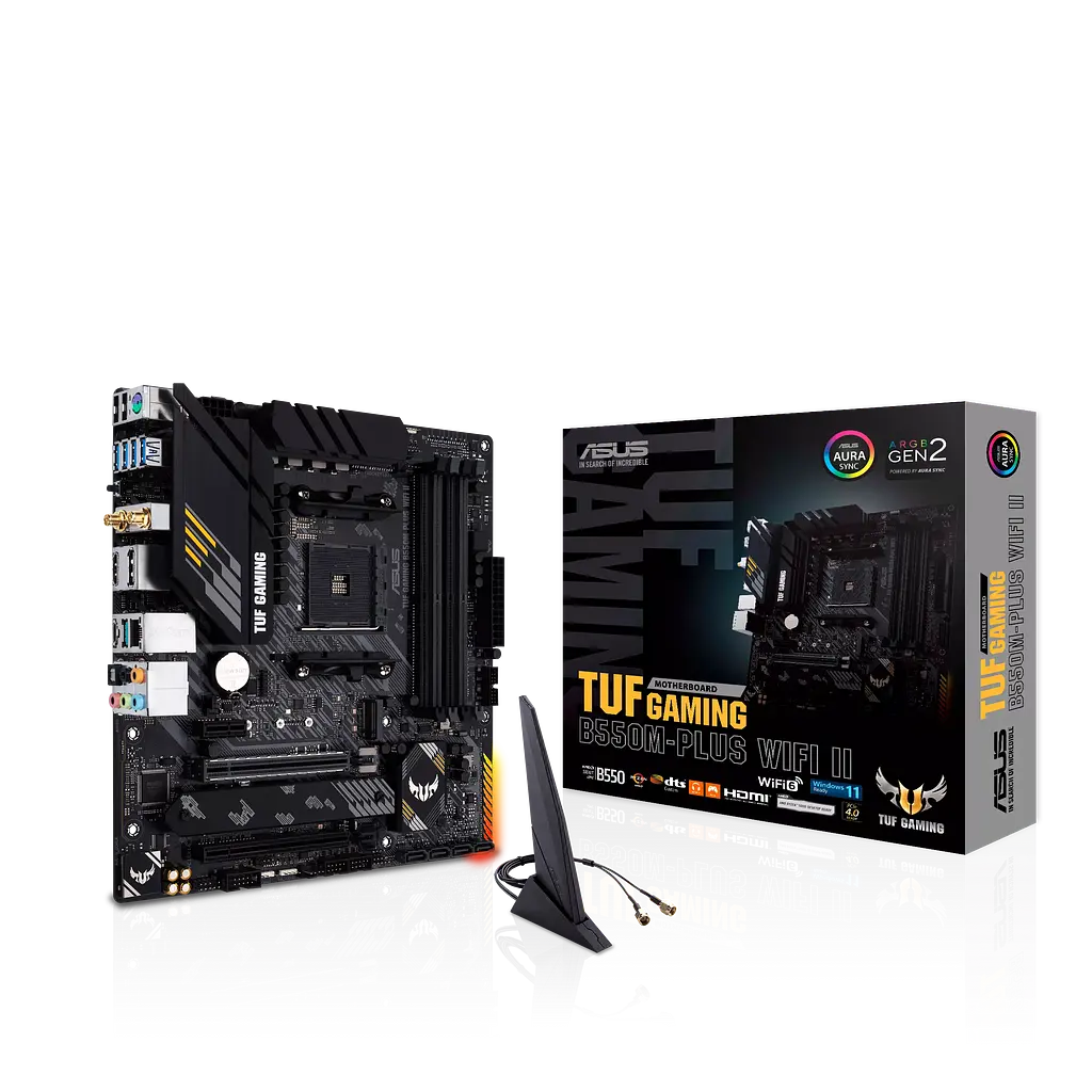 Материнська плата Asus B550M-Plus II TUF Gaming Wi-Fi Socket AM4 (TUF GAMING B550M-PLUS WIFI II) - фото 4