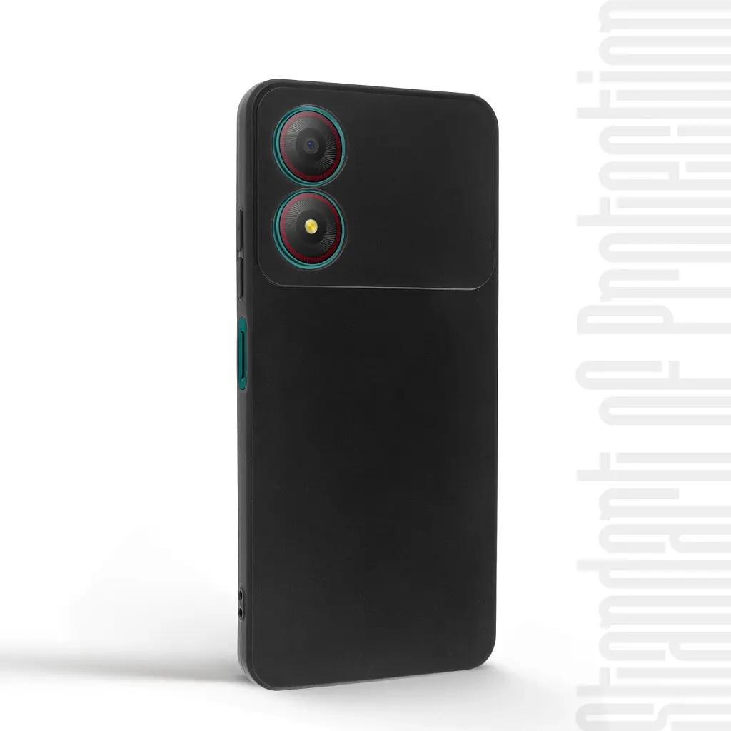 Чохол ArmorStandart Matte Slim Fit для ZTE Blade A34 Camera cover Black - фото 2