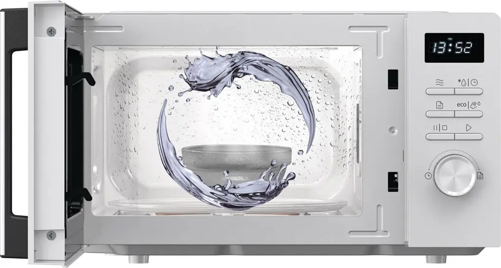 Мікрохвільова піч Gorenje 20л 800Вт дисплей білий - фото 8