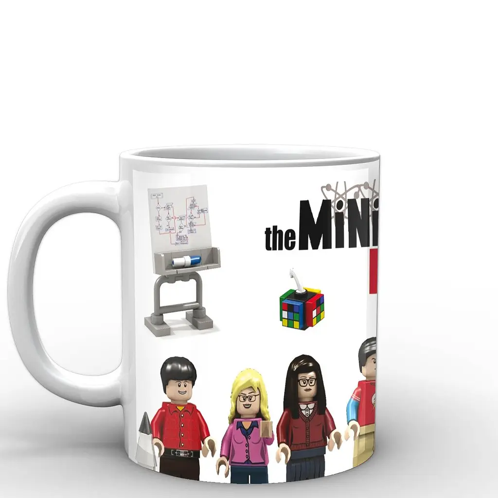 Кухоль GeekLand Теорія великого вибуху The Big Bang Theory лего BB.002.19 330 мл білий - фото 2