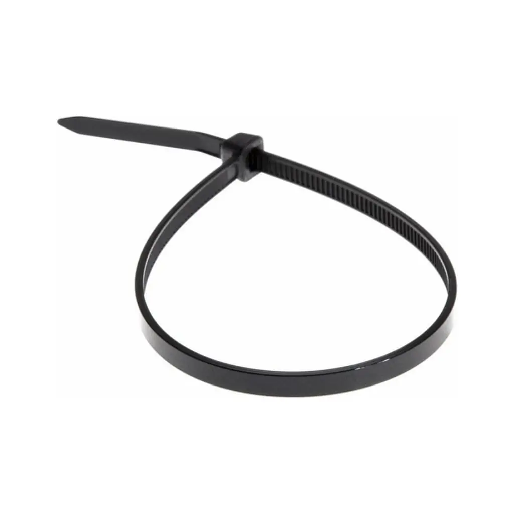 Стяжка 80мм/3.0мм, black, 100 шт APRO (CT-B380)