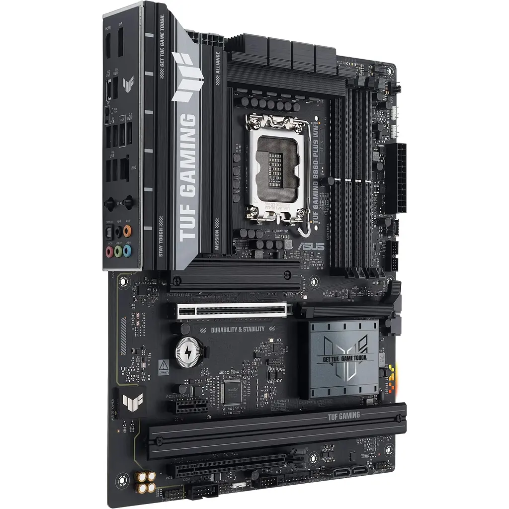 Материнская плата Asus TUF Gaming B860-PLUS WIFI s1851 B860 2xDDR5 M.2 DP HDMI USB Type-C Wi-Fi BT ATX - фото 3