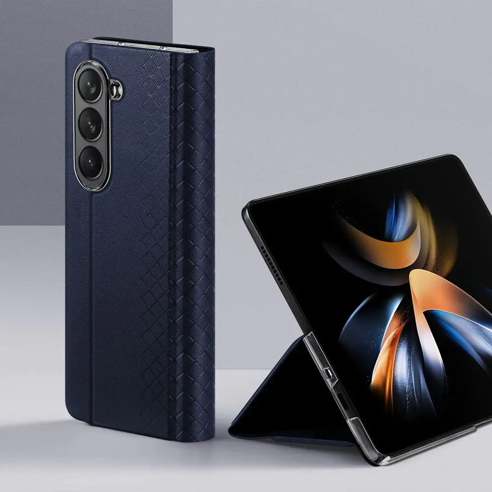 Чохол для смартфона DUX DUCIS Bril for Samsung Fold 5 Blue - фото 4