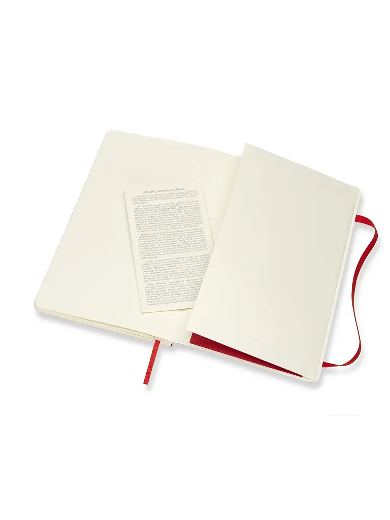 Записник Moleskine Classic середній, Лінійка Червоний М’який (QP616F2) - фото 5