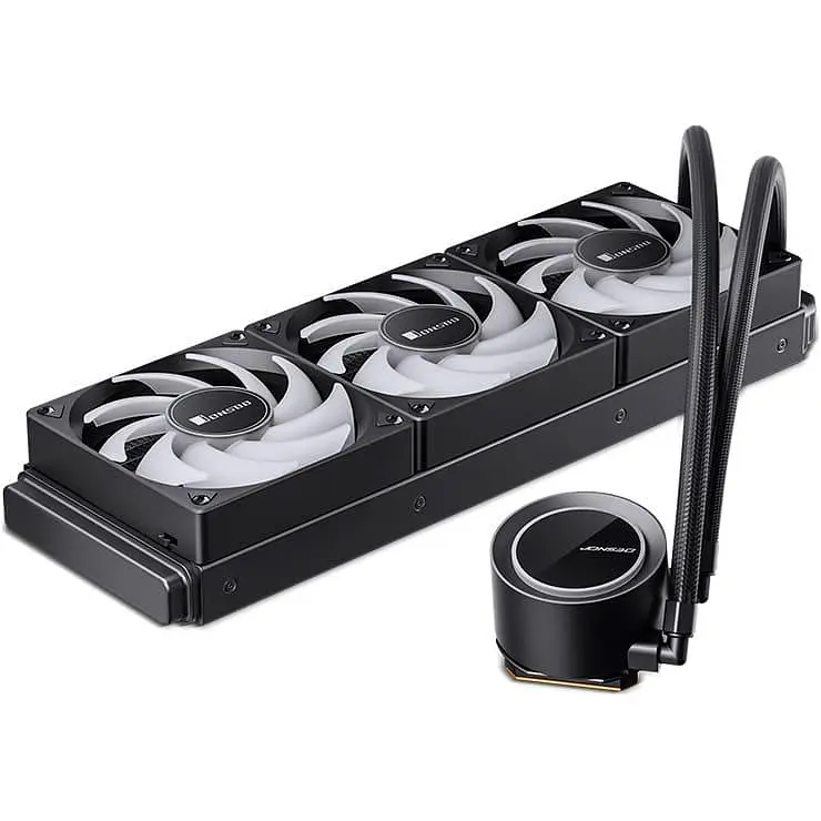 СВО Jonsbo TG-360 Black (Intel LGA1700/1200/115X/2011; AMD AM4/AM5/4PIN PWM) (TG-360 Black) - фото 4