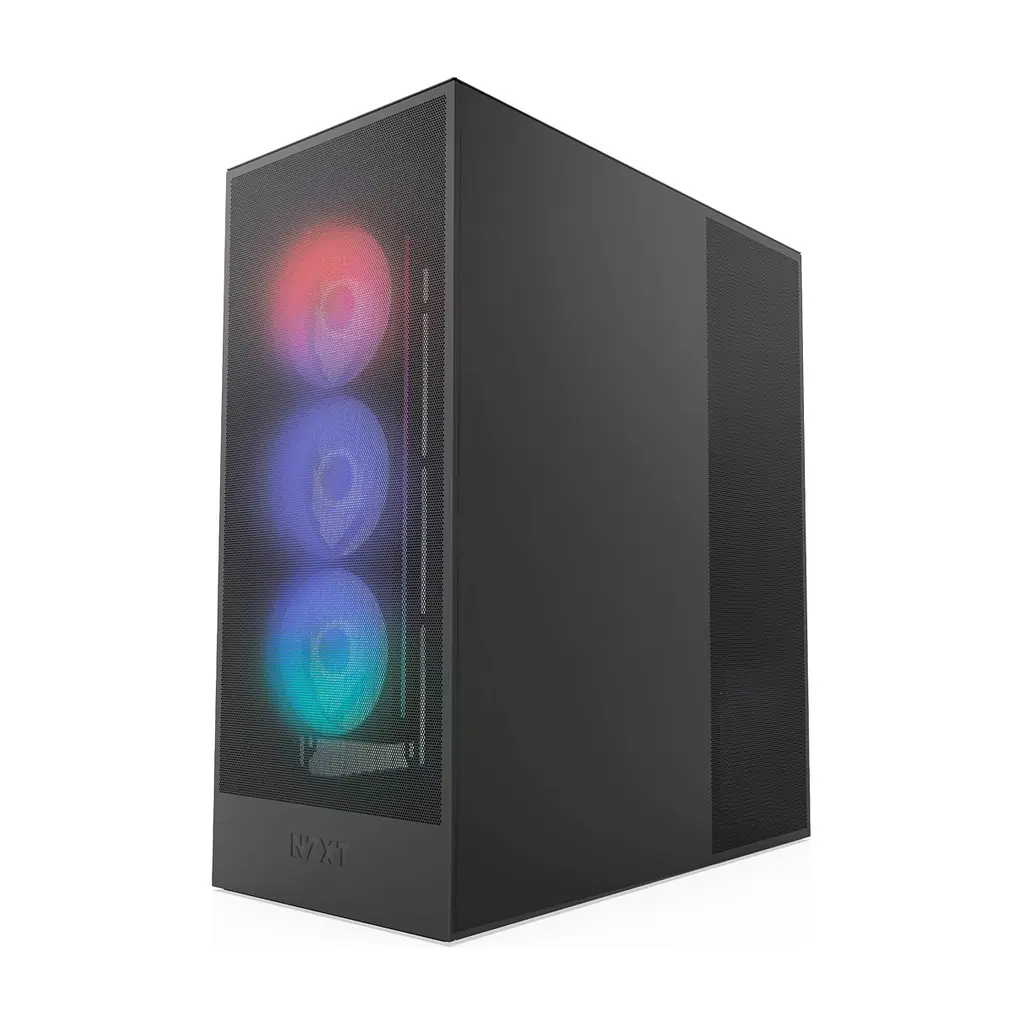 Корпус для ПК NZXT H7 Flow RGB All Black (CM-H72FB-R1) - фото 4