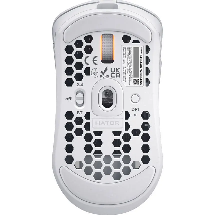 Миша Hator Stellar Wireless White (HTM651) [149137] - фото 5