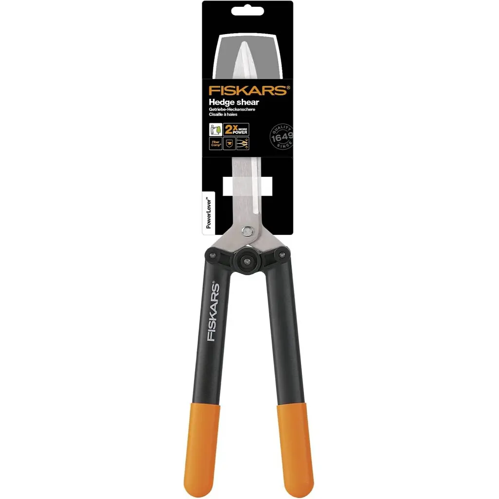 Ножиці для живої огорожі Fiskars PowerLever HS52 (1001564) - фото 7
