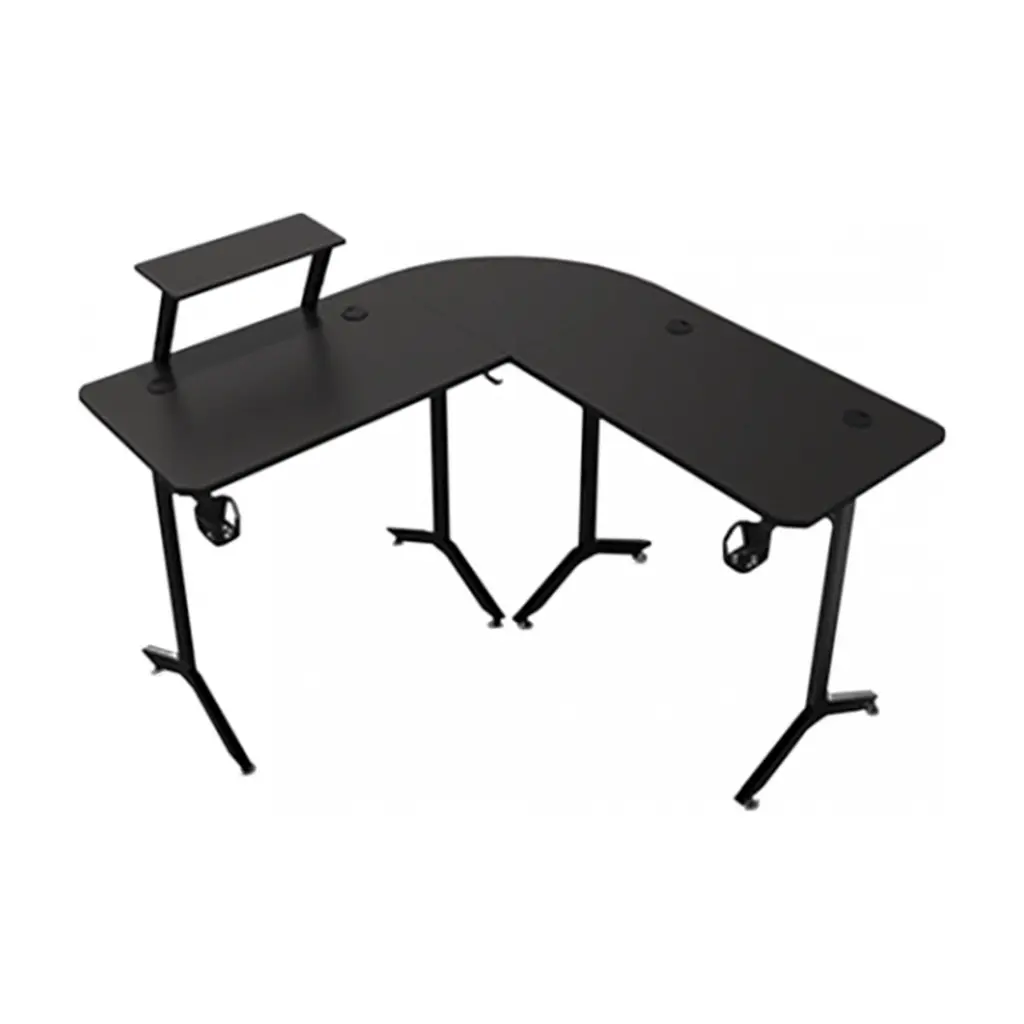 Комп'ютерний стіл GT Racer T-1247 (146x146x60x73) Black