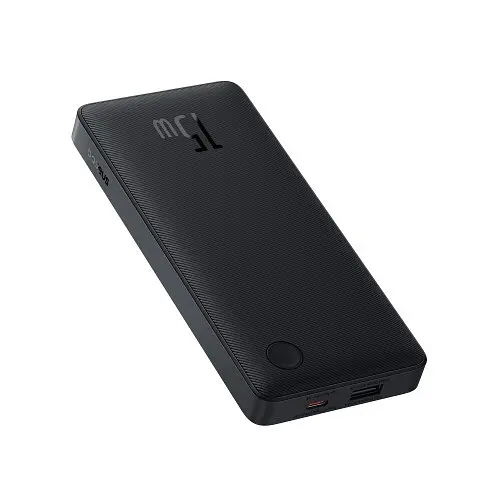 УМБ Baseus Airpow Lite 10000 mAh 15W чорний P10067500123-00