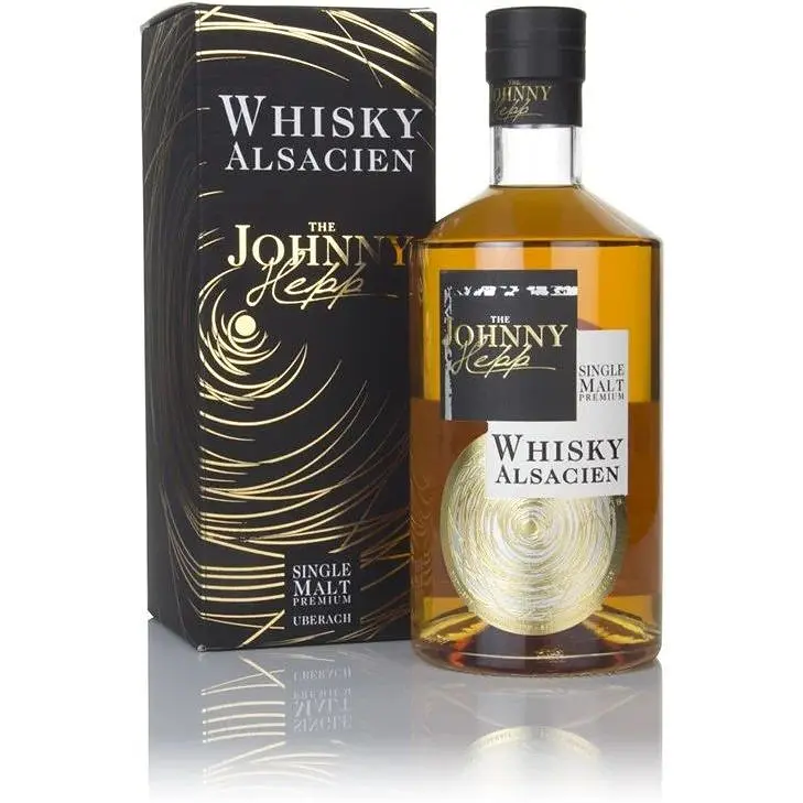 Віскі Johnny Hepp Alsacien 40% 0.7 л у подарунковій упаковці - фото 2