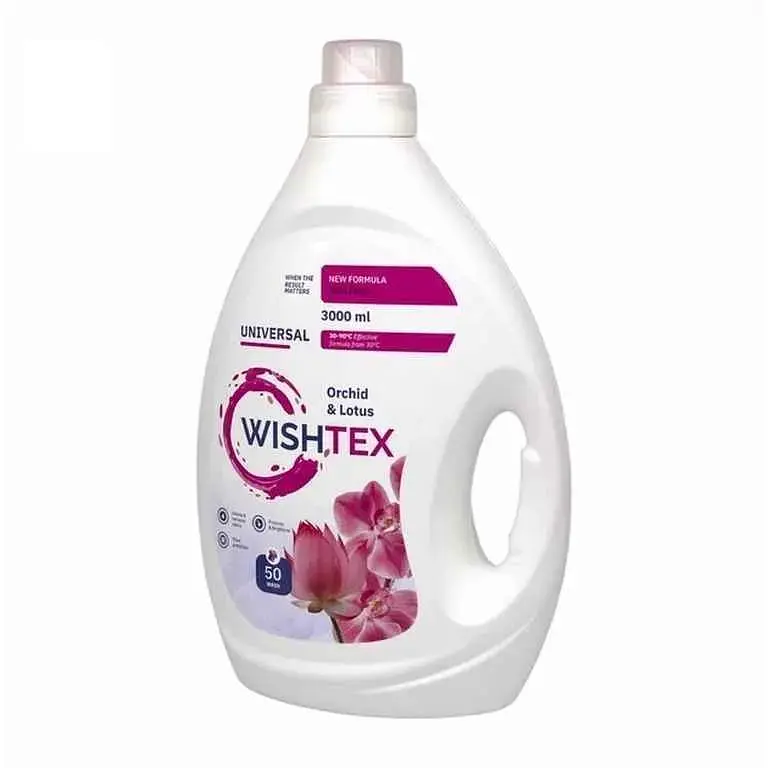 Гель для прання WISHTEX 3л Universal Orchid & Lotus