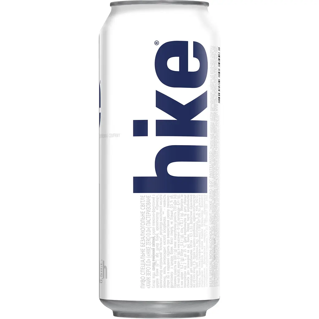 Пиво безалкогольне Hike Zero світле 0% 0.5 л з/б - фото 2