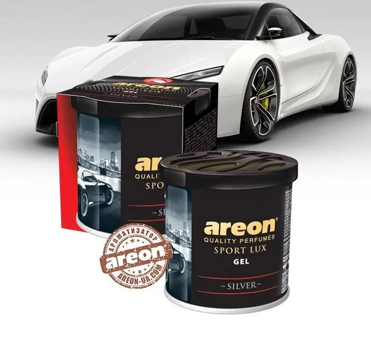 Набір ароматизаторів повітря Areon Car Silver (Silver) - фото 2