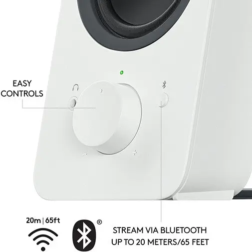 Акустика Logitech Z207 bluetooth білий (L980-001292) (6601940) - фото 8