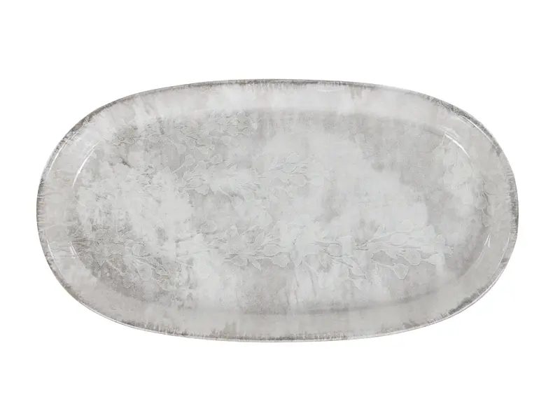 Набор блюд Alba ceramics Beige серый 3 шт. (769-013) - фото 3