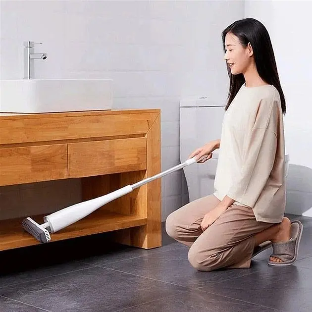 Швабра Xiaomi Blue fish Sponge mop White (PU03A) [105084] - фото 5