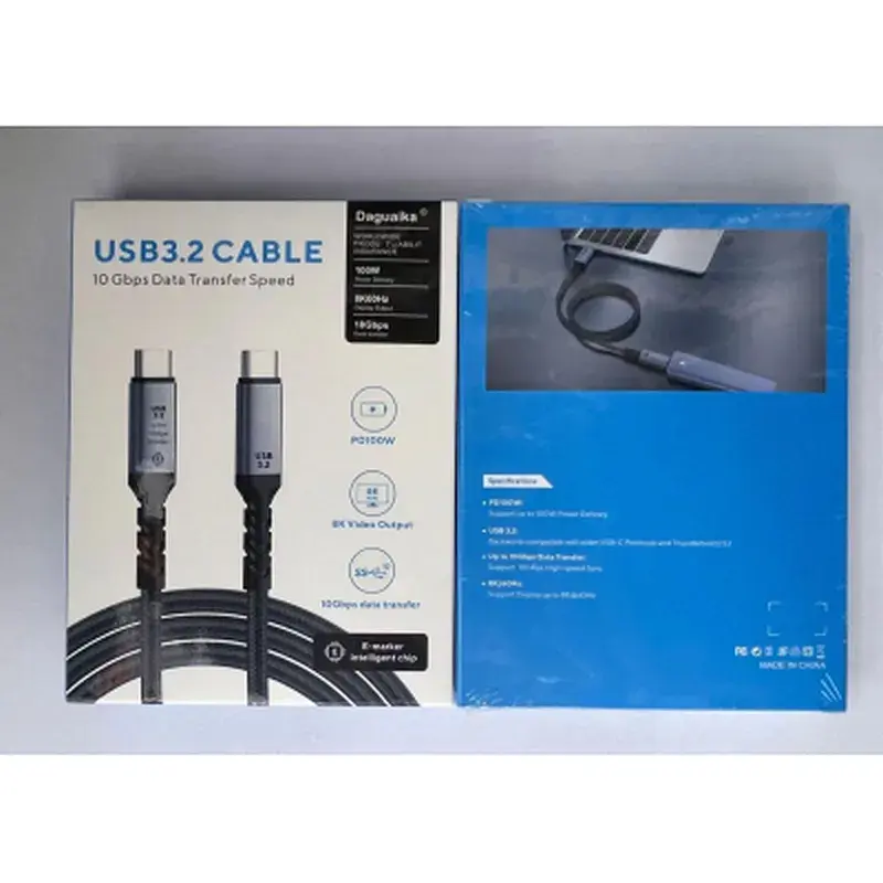 Дата кабель USB-C to USB-C 1.2m Pulsing Fast Charging 240W USB4.0 XoKo (XK-SC-2-240W) - фото 2