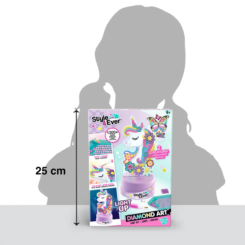 Набір для творчості Style 4 Ever "Diamond Art - Деко з підсвіткою" CanalToys Art.OFG299 - фото 11