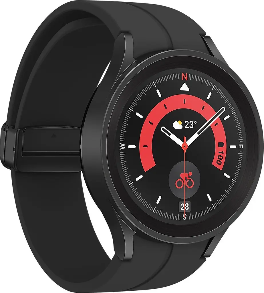 Смарт-годинник Samsung Galaxy Watch5 Pro 45mm eSIM Black EU (SM-R925FZKASEK) Б/В [166355] - фото 3