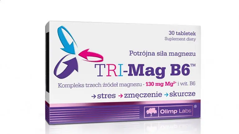 Вітаміни та мінерали Olimp Sport Nutrition TRI-Mag B6, 30 таблеток