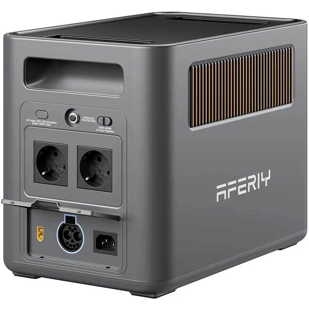 Зарядна станція Aferiy AF-P180 PRO, 1800 Вт, 1024 Вт/год (електростанція для дому, UPS, ДБЖ) EU - фото 5