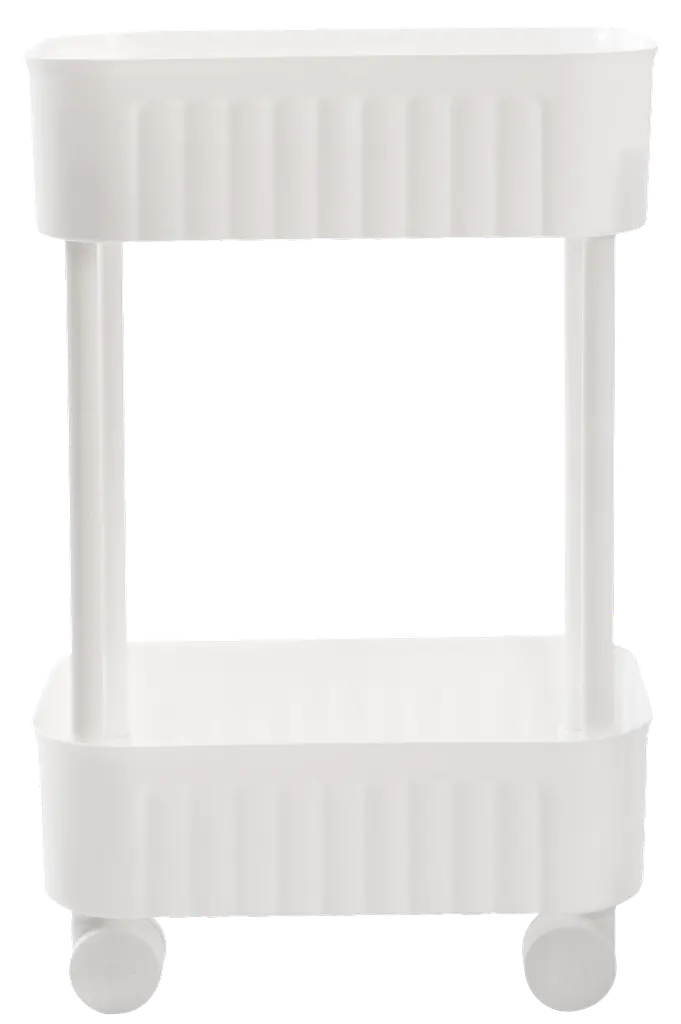 Етажерка 2-х ярусна 6021 Honeycomb WHITE 17х27х43 см VIOLET HOUSE meb0000378 - фото 3