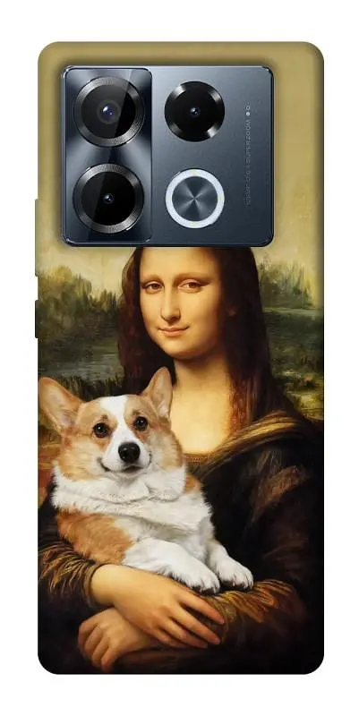 TPU чохол Demsky Mona corgi для Infinix Note 40 Pro 4G