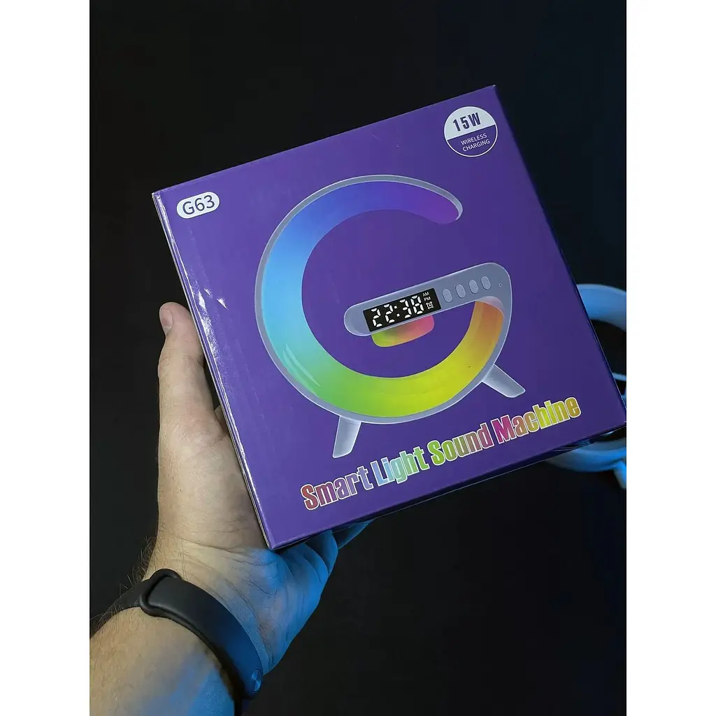 Настільна лампа XPRO з колоною RGB-підсвічуванням Bluetooth L39 (44588-_276) - фото 18