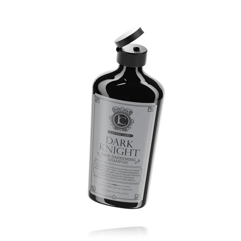 Шампунь проти сивини LAVISH CARE DARK KNIGHT - SHAMPOO AGAINST GRAY HAIR, 300 мл - фото 2