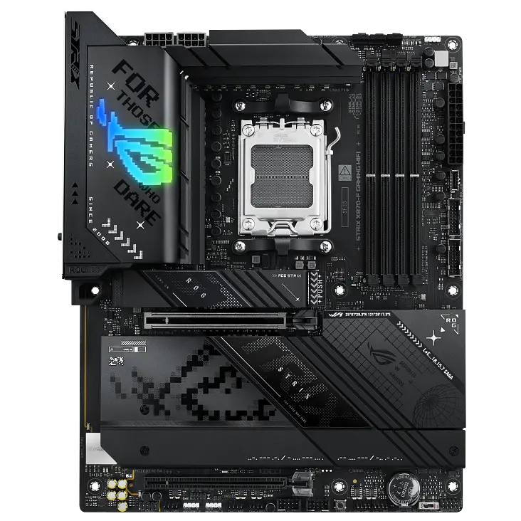 Материнська плата Asus X870-F ROG Strix Gaming Wi-Fi Socket AM5 (ROG STRIX X870-F GAMING WIFI) Б/В - фото 4