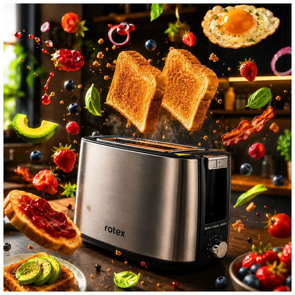 Тостер Rotex RTM145-S - фото 9