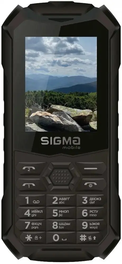 Телефон кнопочный защищенный Sigma mobile X-treme PV68 черный - фото 2