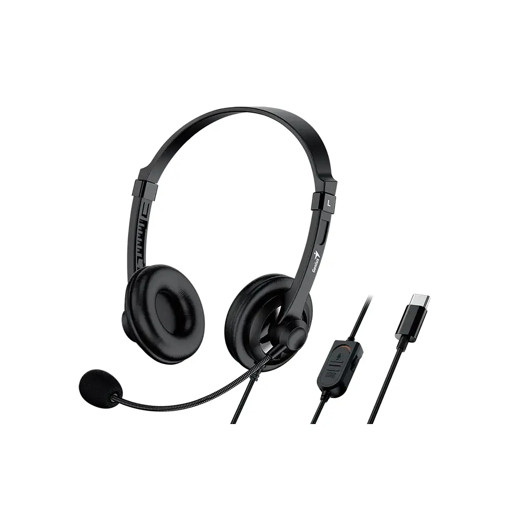 Навушники Genius HS-230U USB-C Black (31710021405) - фото 3