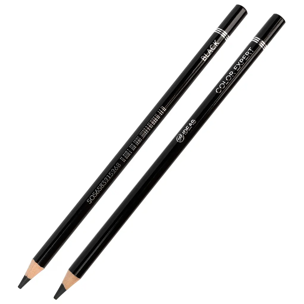 Олівець кольоровий 99IDEAS "Color Expert" Black/Чорний, 99CE-BLACK - фото 2